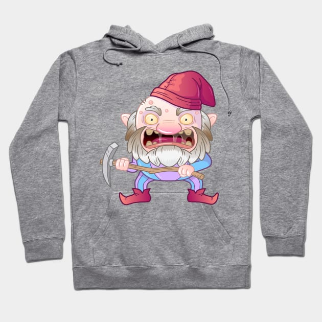 funny gnome Hoodie by YMFargon